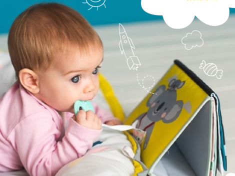 Tummy-time book