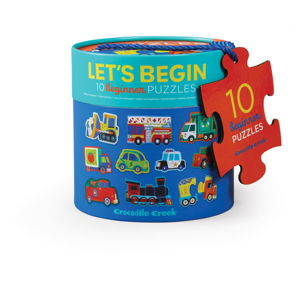 Rompecabeza Let's Begin vehículos