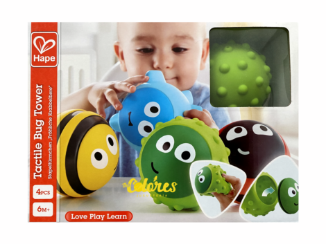Post Tactile bug tower hape