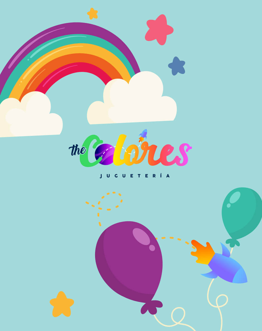juguetes the colores